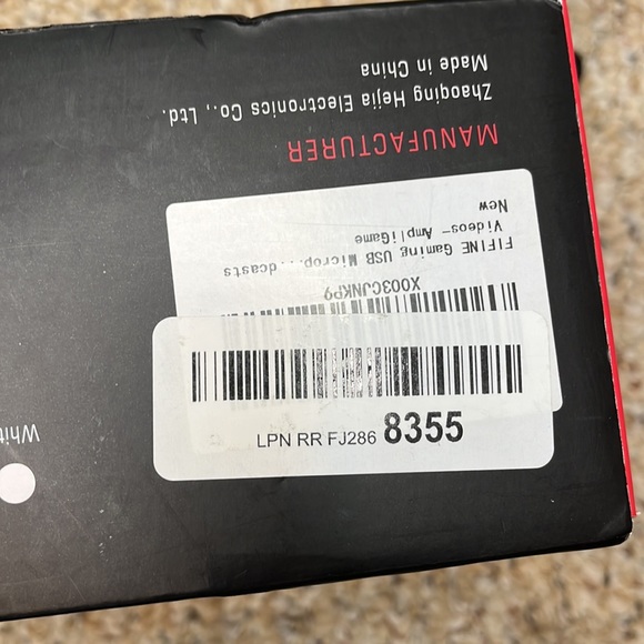 Fifine black gaming microphone - Picture 3 of 3